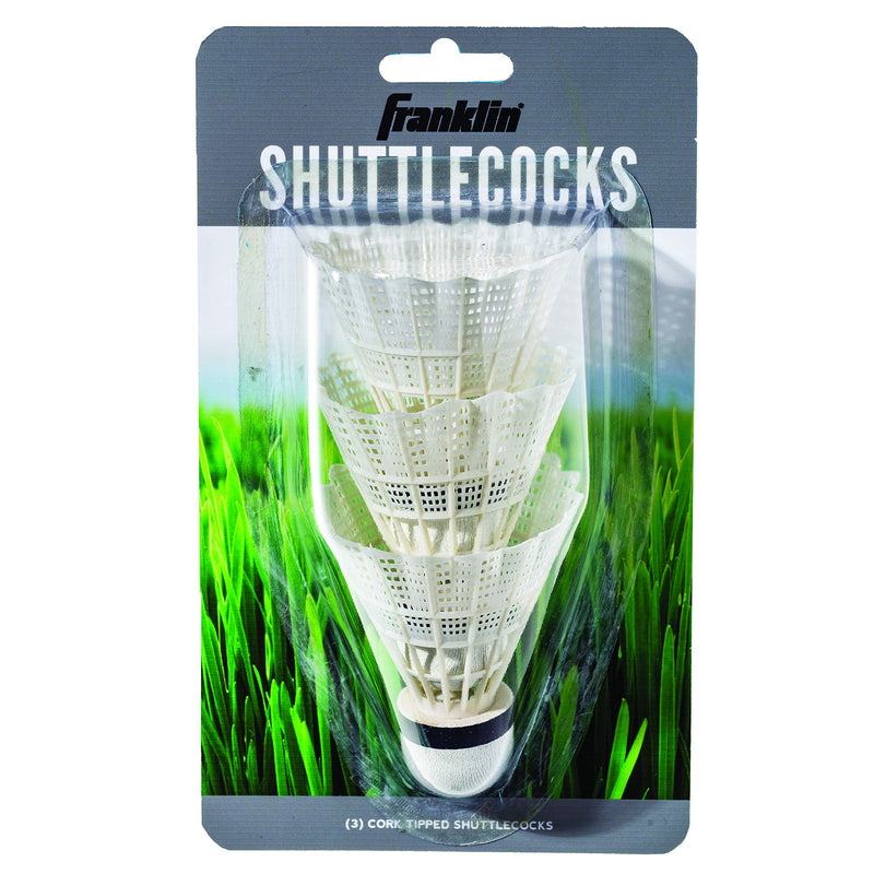 Franklin Sports Shuttlecocks, White, 1 (52618) - BeesActive Australia