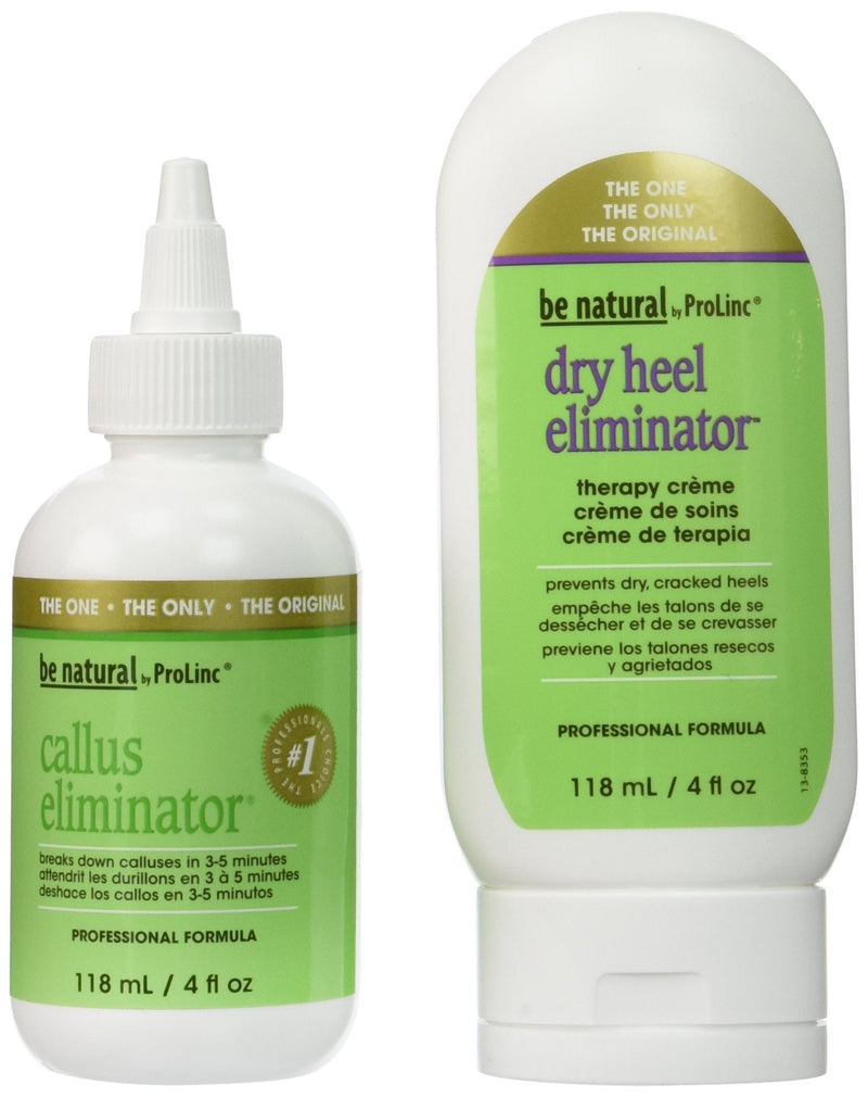 Callus Eliminator Bundle: Callus Eliminator 4oz. and Dry Heel Eliminator 4oz - BeesActive Australia