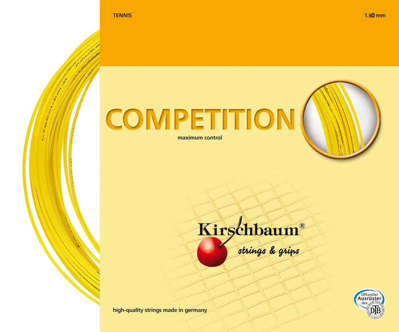 Kirschbaum Set Competition Tennis String 1.30mm/16-Gauge Yellow - BeesActive Australia