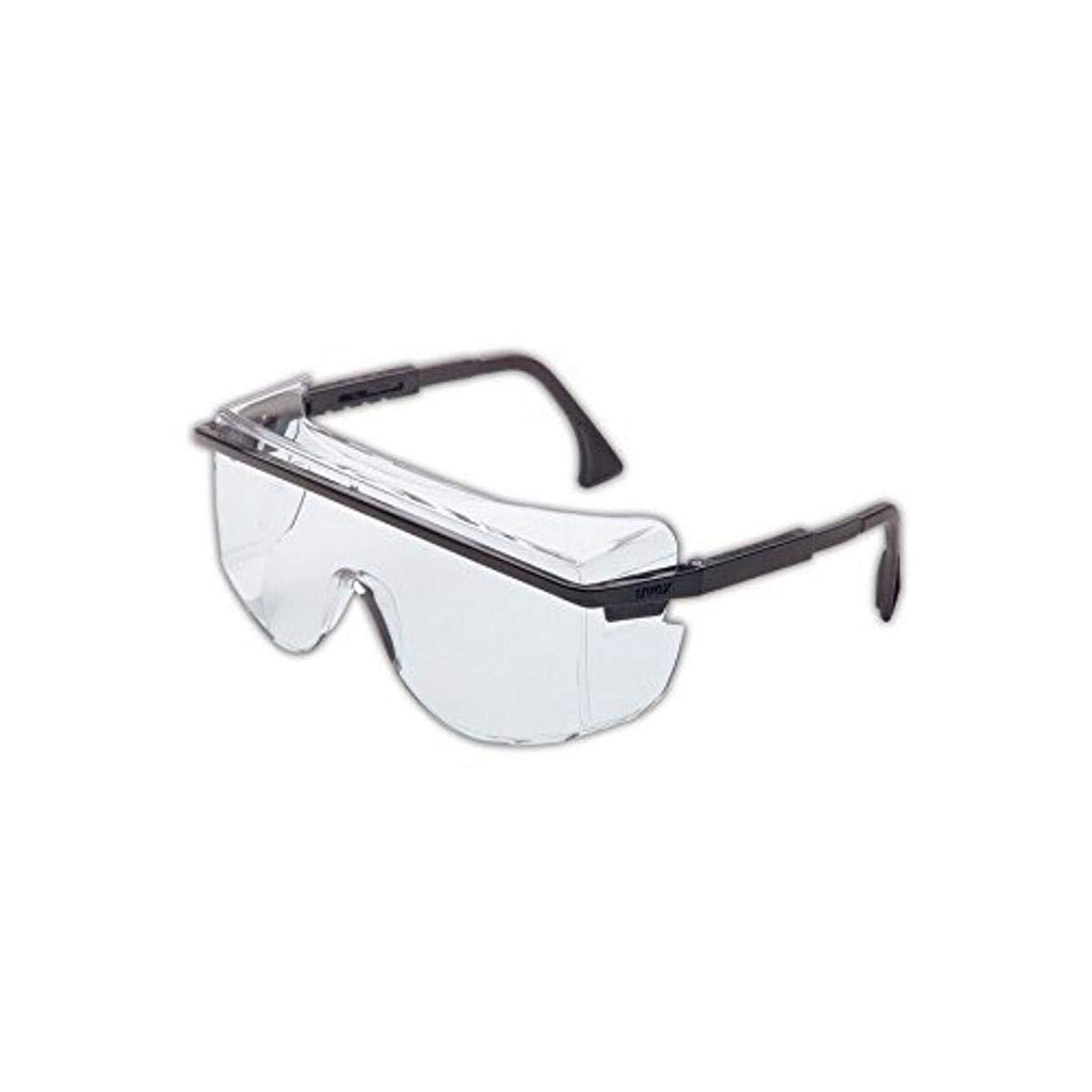 Uvex S2500C-01 Astro 3001 Safety Glasses Worn Over Prescription Glasses, Clear Lens - BeesActive Australia