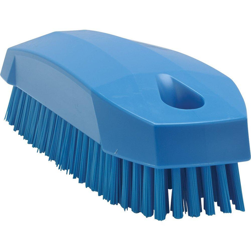 Vikan 64403 Nail Brush, Polyester, 1-31/32" x 4-1/2", Blue 6440 - BeesActive Australia