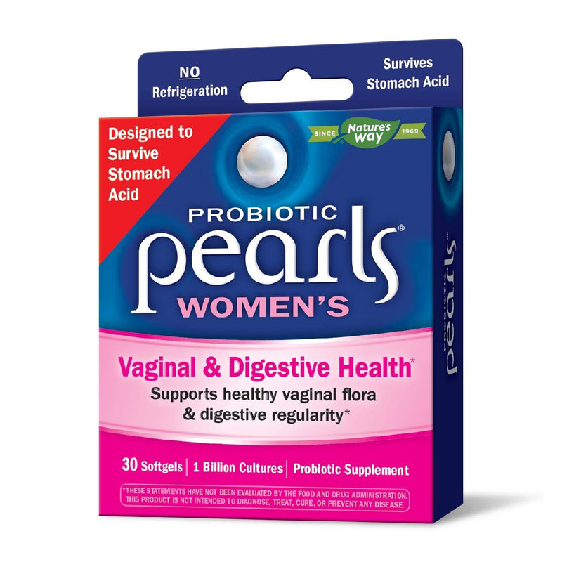 Nature's Way Probiotic Pearls Women's, 1 Billion Live Cultures, 30 Softgels 30 Count (Pack of 1) - BeesActive Australia