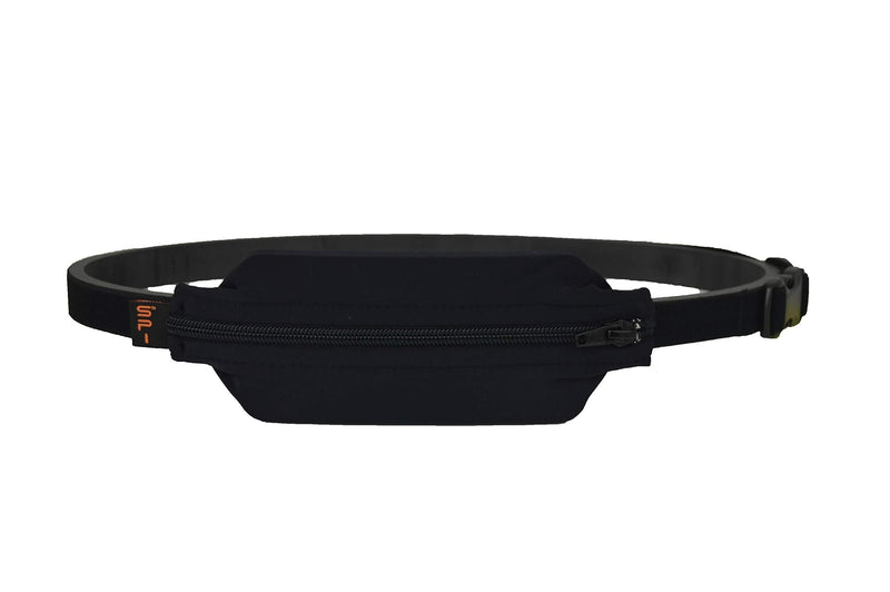 SPIbelt Kids Diabetic Belt, No-Bounce Discreet T1D Medical Belt, Hole for Insulin Pump, EpiPen or Other Medical Devices, Made in USA for Boys and Girls, Adjustable One Size, Expandable Pouch Black - BeesActive Australia