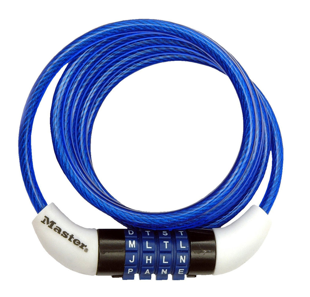Master Lock 8152DASTWD Preset Word Combination Cable - BeesActive Australia