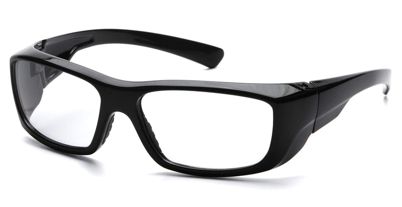 PYRAMEX SB7910D15 Pyramex Clear Safety Reader Glasses, Scratch-Resistant,Black Frame Clear +1.5 Reader Lens Black Frame - BeesActive Australia