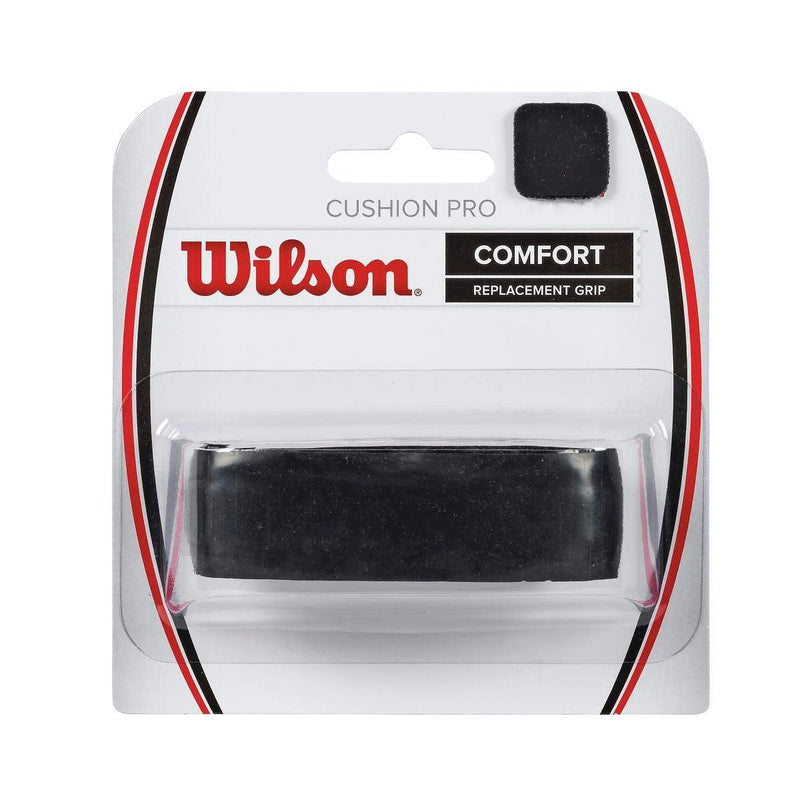Wilson 2015 Cushion Comfort Pro Tennis Raquet Replacement Grip Black - BeesActive Australia