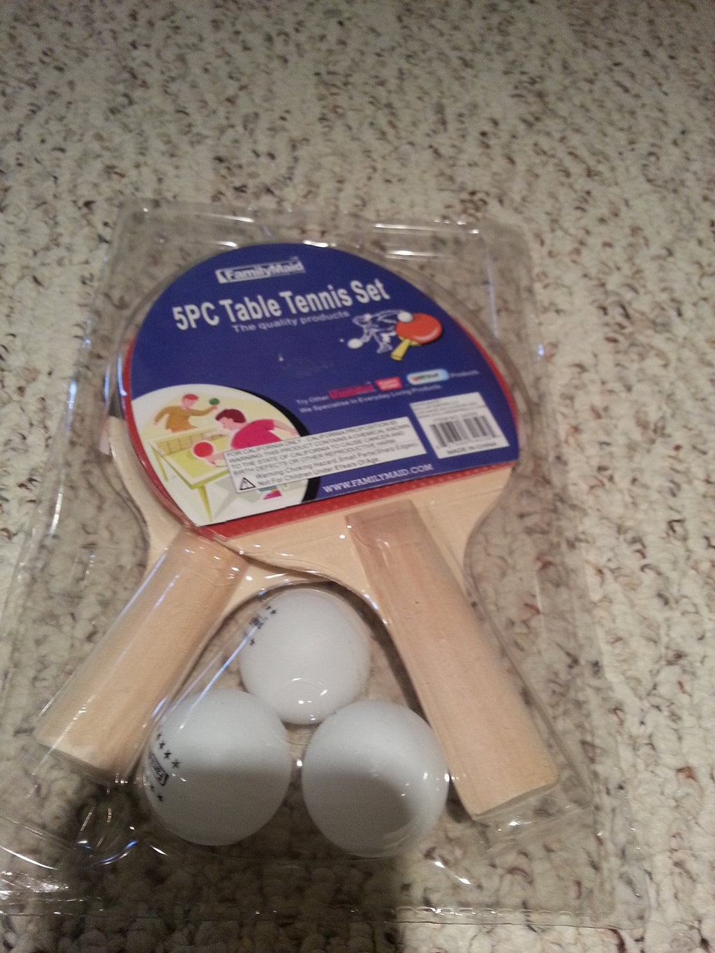 Table Tennis Set - 5pcs Case - BeesActive Australia