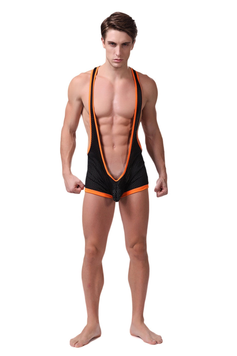 F plus R Men's Mesh Jockstrap Bodywear Medium Black - BeesActive Australia