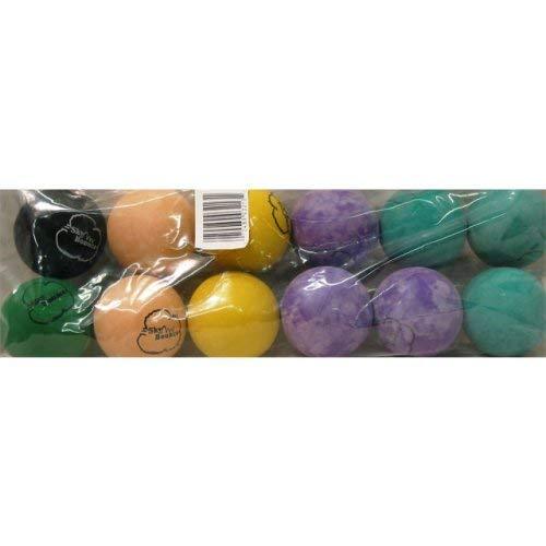 Sky Bounce Color Rubber Handballs for Recreational Handball, Stickball, Racquetball, Catch, Fetch, and Many More Games, 2 1/4-Inch, Assorted, 12 Count - BeesActive Australia