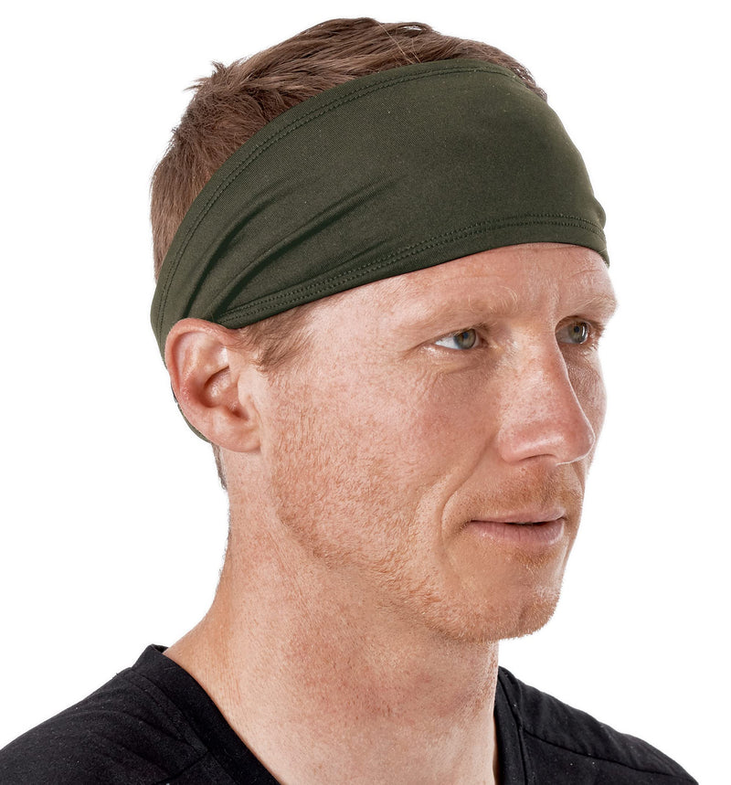 Mens Headband - Sweat Band Workout Head Bands Sports Sweatbands Hair Band for Running, Yoga, Exercise, Basketball, Cycling, Football, Tennis - Athletic Performance Stretch Moisture Wicking Hairband - BeesActive Australia