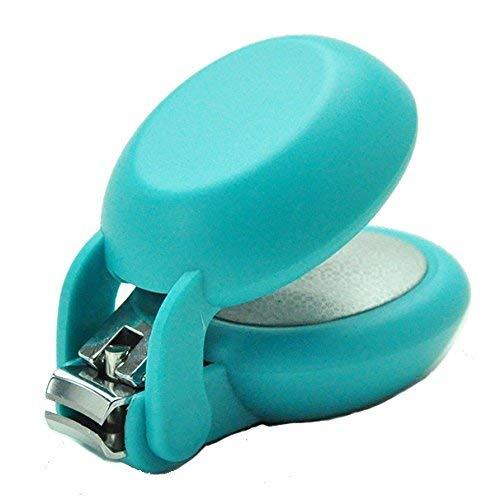 HARAC Special Needs Nail Clippers for Arthritic Hands, Senior and Kids, Adapted Nail Clipper For Fingernail and Thick Toenail, Made in JAPAN (Blue) BLUE - BeesActive Australia