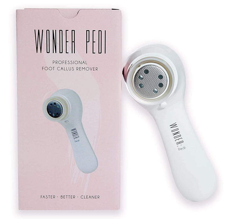 Electric Callus Remover Electronic Foot File to Shave Hard Cracked Dead Skin Professional Pedicure Tool Foot Care by Wonder Pedi (Callus Remover) - BeesActive Australia