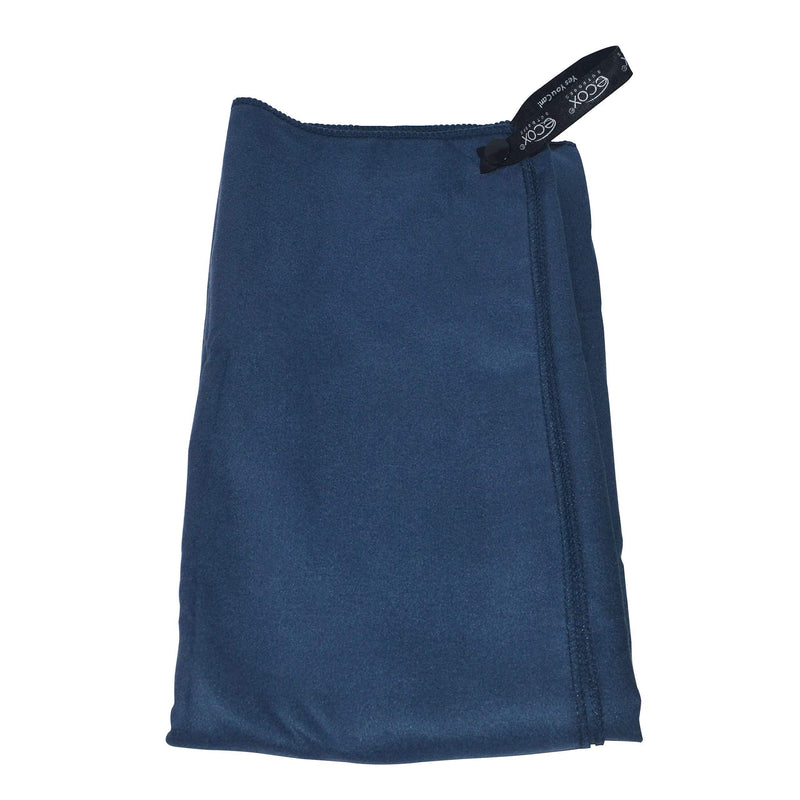 ecox Outdoors Microfiber Towel Fast Drying Soft Feel Fast Action Drying for Gym Beach Outdoors Blue 1 Towel Kit - BeesActive Australia