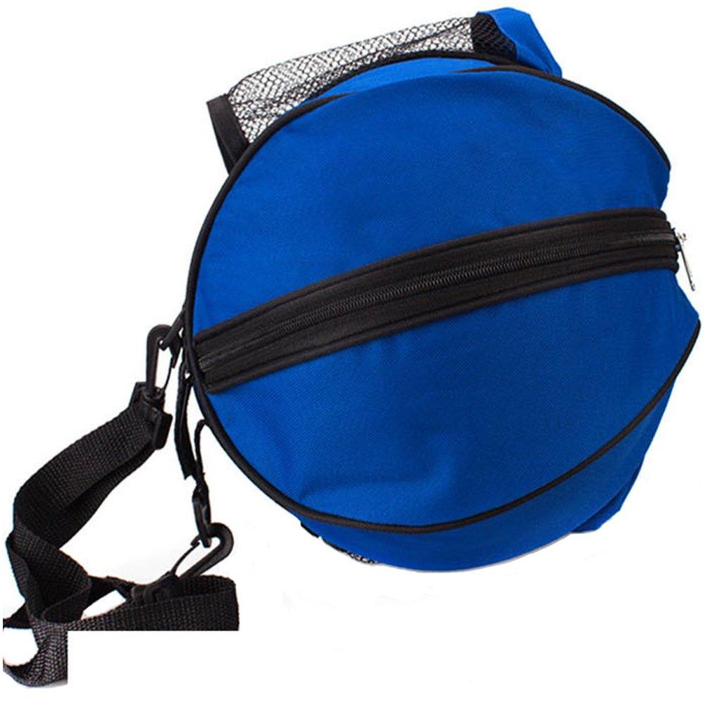 TINTON LIFE Waterproof Basketball Bag with Adjustable Shoulder Strap Portable Football Soccer Volleyball Carrier Holder Blue - BeesActive Australia