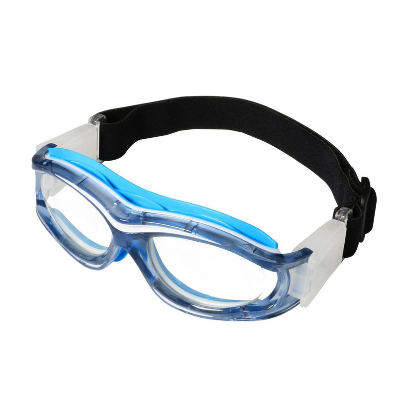 Basketball Sport Glasses with Elastic Wrap Strap Kids Soccer Eyewear Goggles Blue_kids - BeesActive Australia