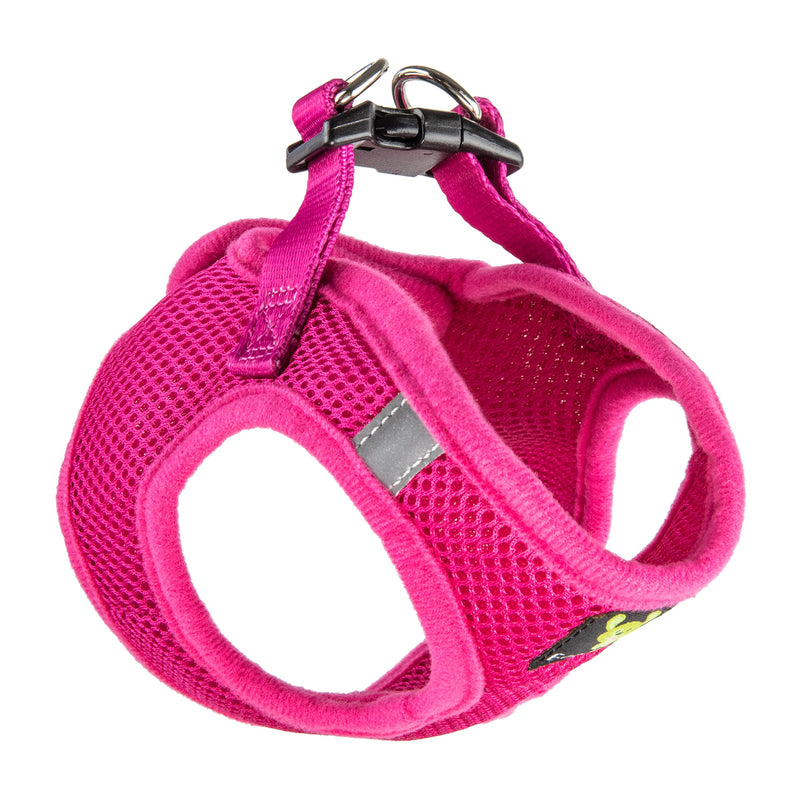 EcoBark Step in Dog Harness Reflective Soft Ultra Padded Mesh Dog Harnesses for XXS, XS, Small, and Medium Dogs Eco-Friendly Comfort Secure Halter No Pull Adjustable Pet Vest XXS- 4 to 5 lbs- Chest Up to 11 in (Pack of 1) Pink - BeesActive Australia