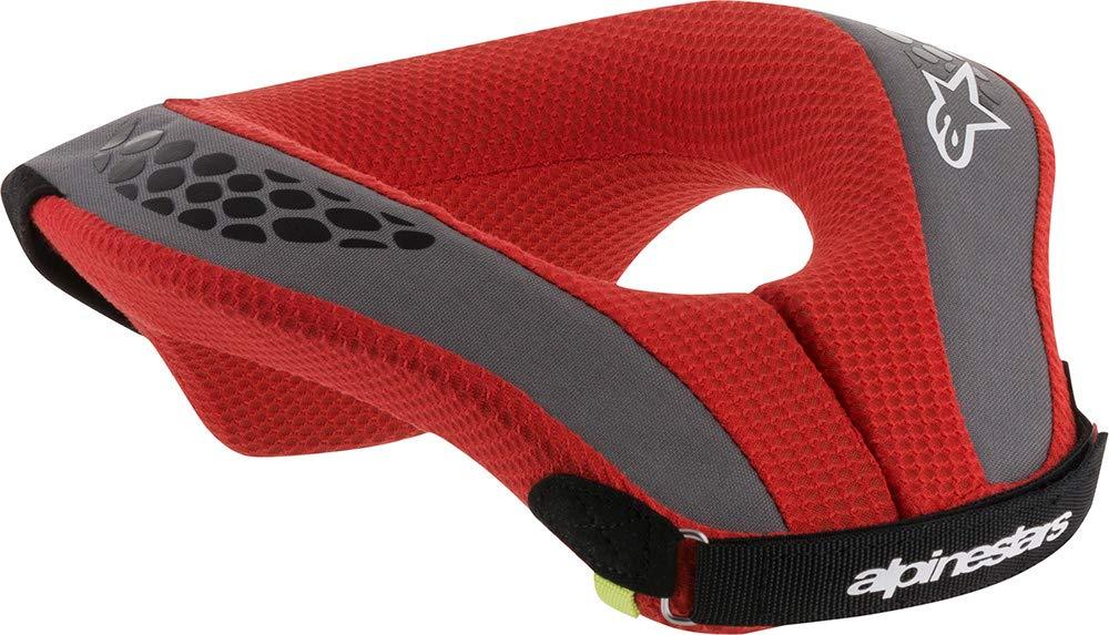 Alpinestars Youth Sequence Motorcycle Neck Roll Large-X-Large Black Red - BeesActive Australia