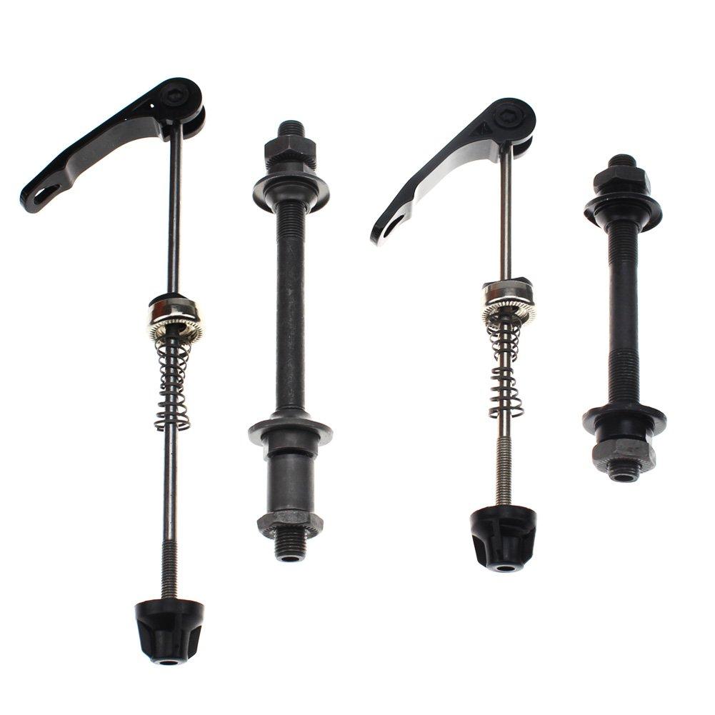 CYSKY Bike Axle Quick Release Skewer Front Rear Bicycle Axle Wheel Hub Fit for Road Bike, Mountain Bike, MTB, BMX (1 Pair) - BeesActive Australia