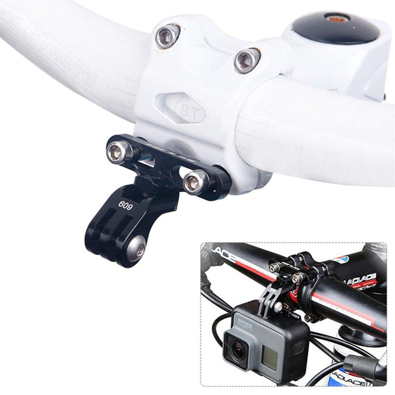 GUB 609 Bicycle Handlebar Stem Mount Rack for Sports Camera CNC Alloy Anodized Furnishing with Flashlight Holder - BeesActive Australia