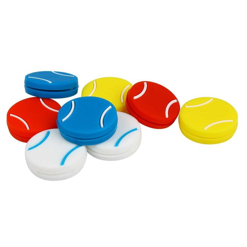 Andux Tennis Racket Vibration Dampener Silicone Shock Absorber Pack of 8 BZQ-03 - BeesActive Australia