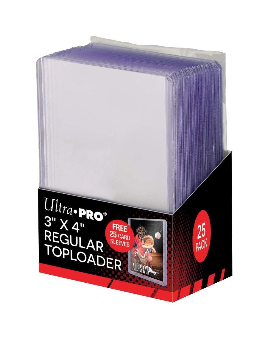 Ultra Pro 3" X 4" Regular Toploader 25 Count - BeesActive Australia
