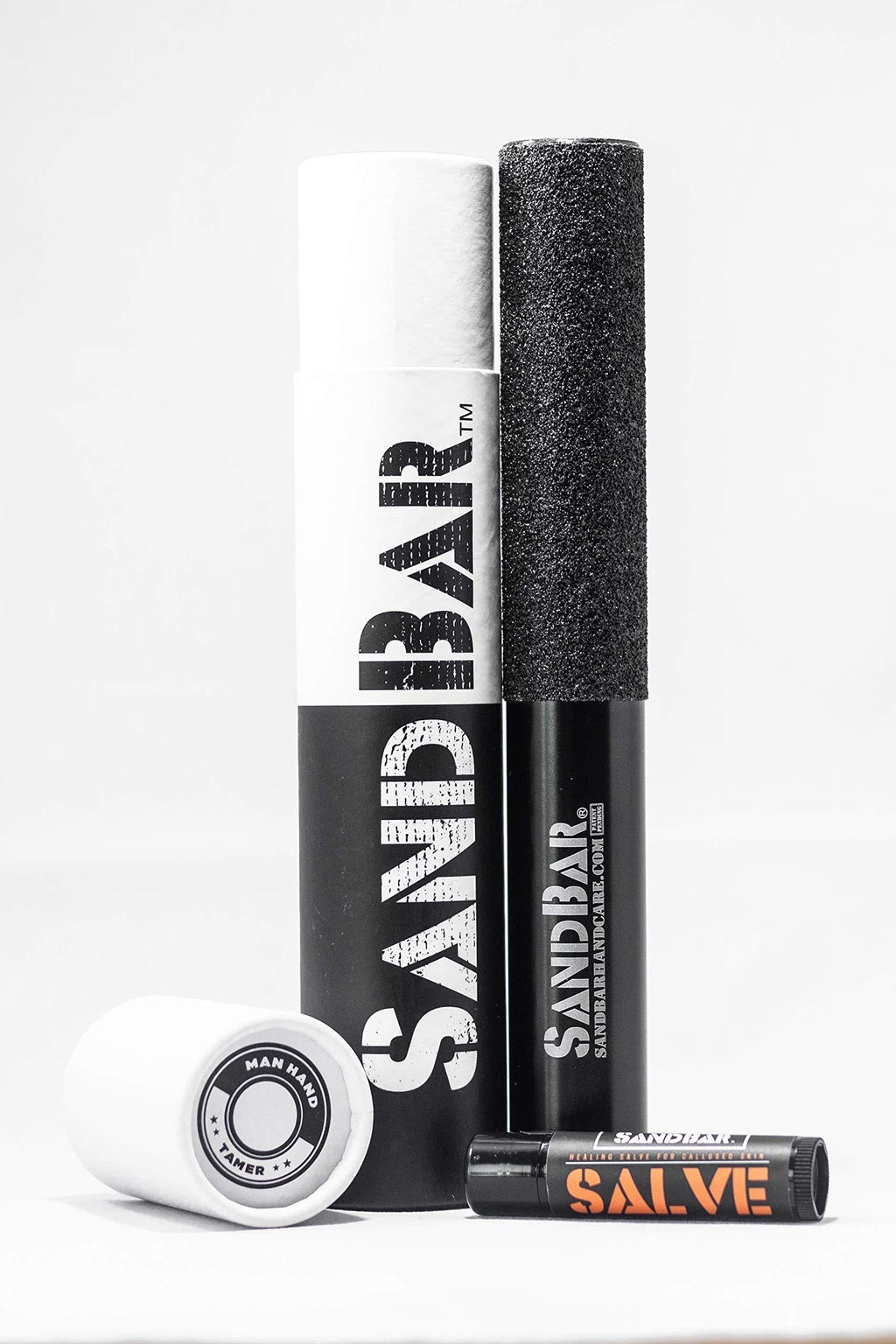 SandBar - Original Callus Remover | The Ultimate Callus Tool for Hands and Feet - Includes Salve (Black) - BeesActive Australia