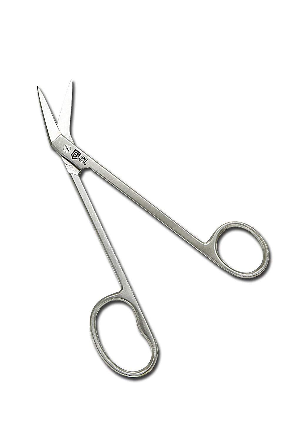 SMI – 16 cm Long Handle Toenail Scissors for Seniors Podiatrist Clippers for Disables Thick & Ingrown Stainless Steel Nail Scissors Toenail Cutters - BeesActive Australia