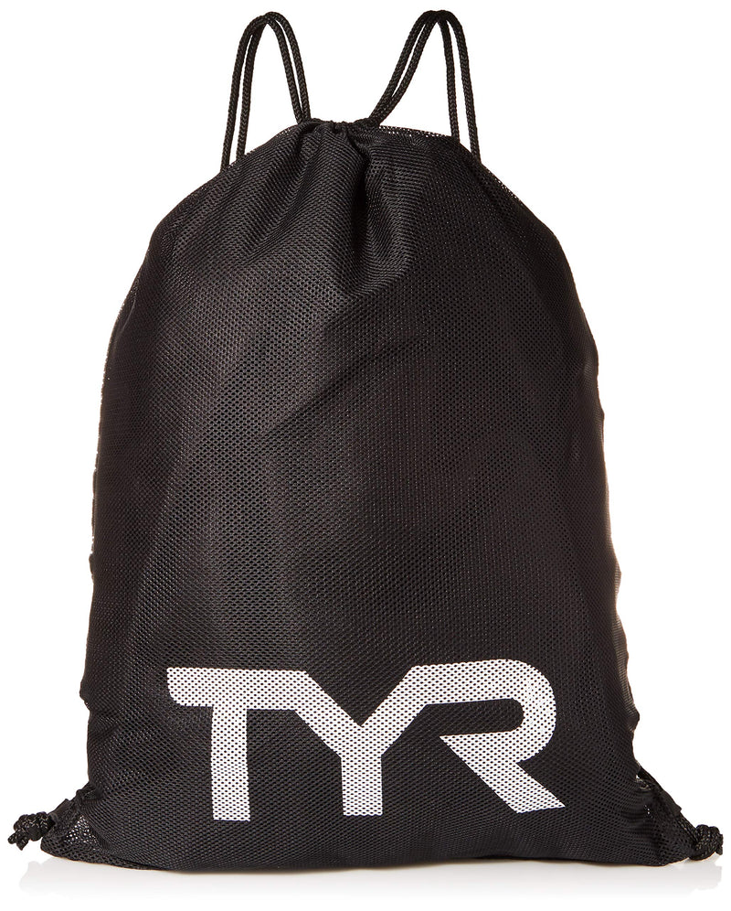 TYR Alliance Mesh Drawstring, Black, NA - BeesActive Australia