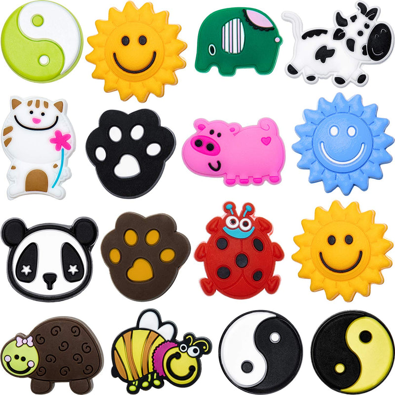 Outus 21 Pieces Tennis Racket Vibration Dampener Tennis Dampeners Racket Shock Absorbing Soft Silicon Racket Dampener for Racquetball - BeesActive Australia