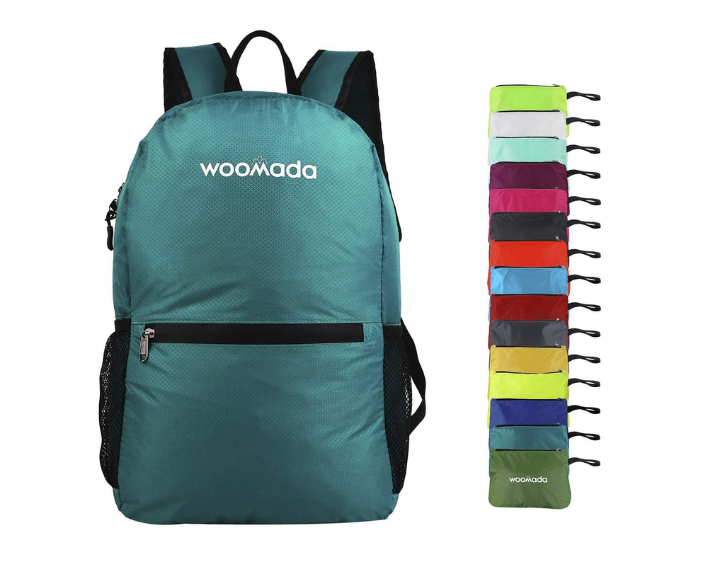 WOOMADA 17L Ultra Lightweight Packable Durable Waterproof Travel Hiking Backpack Daypack for Men Women Kids ¡ Army Green - BeesActive Australia