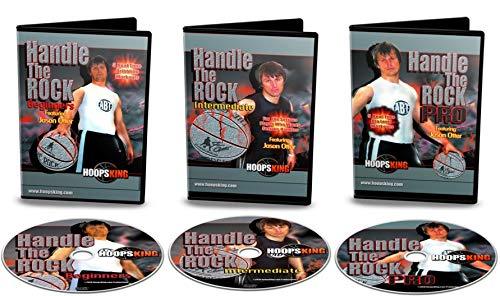 HoopsKing Handle The Rock Basketball Dribbling Video System - Real Time Workouts on DVD - Just Follow Along - BeesActive Australia