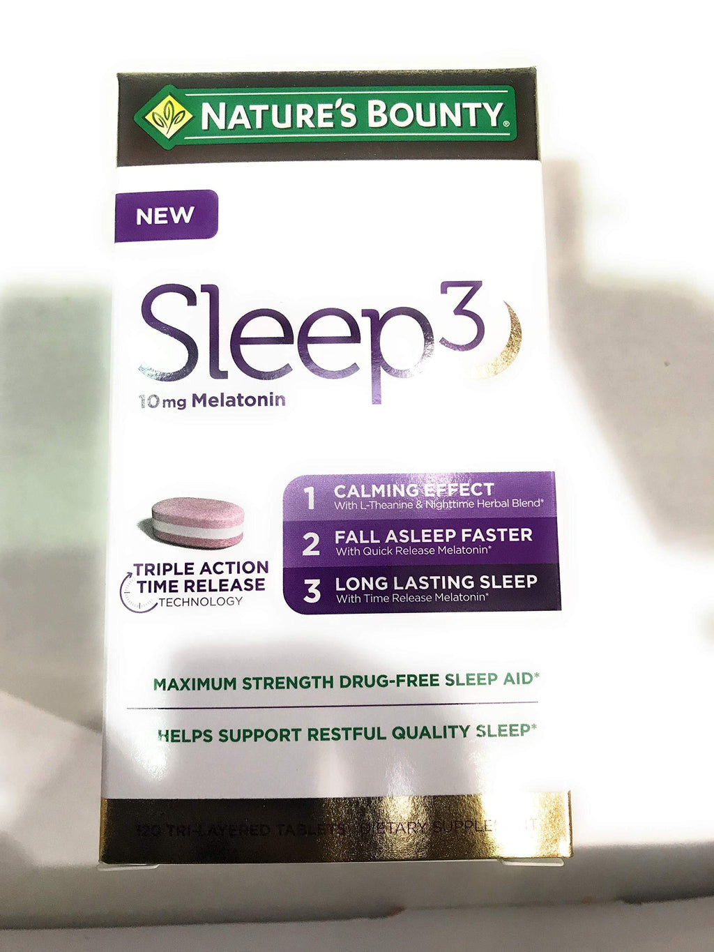 Nature’s Bounty Sleep 3-120 Tablets - BeesActive Australia