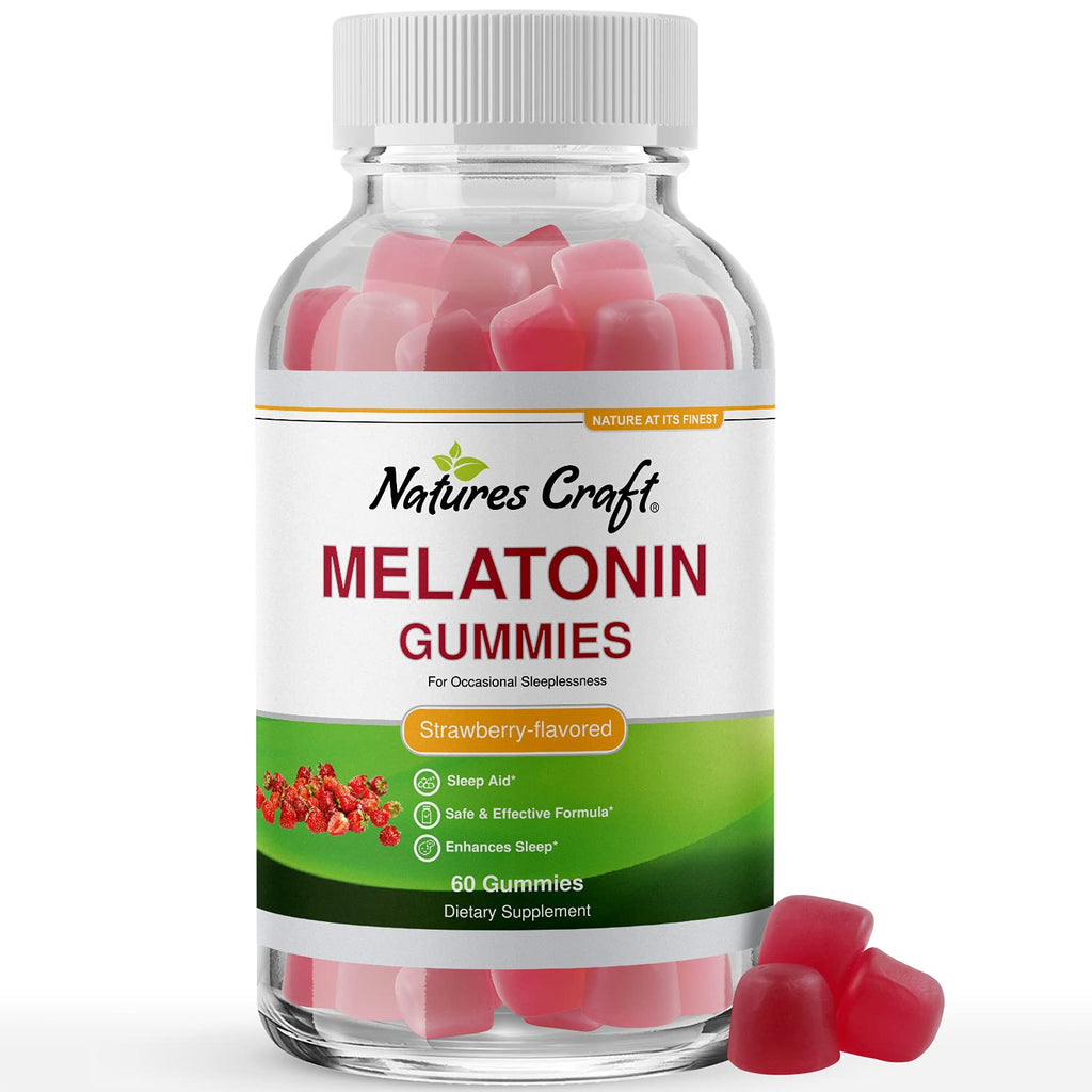 Melatonin 5mg Natural Sleep Aid - Natural Melatonin Gummies 5mg Deep Sleep Supplement for Insomnia Relief - Melatonin Sleep Gummies Vitamins for Adults for Mood Support and Anxiety Relief - BeesActive Australia