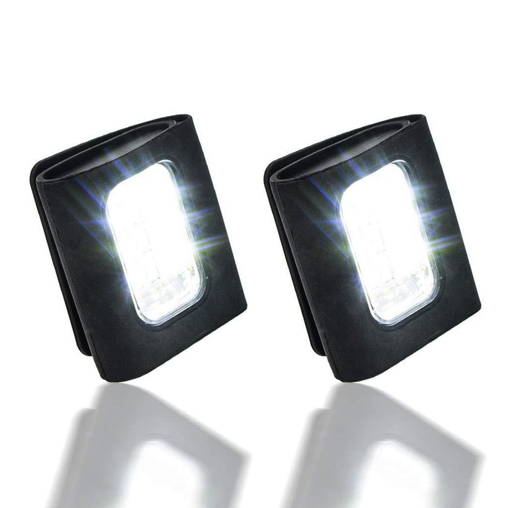 GOANDO Running Lights Safety Jogging LED Light for Runners and Joggers High Visibility Reflective Running Gear with USB Charging Line and Strong Magnetic Clip for Night Running Walking Camping Hiking - BeesActive Australia