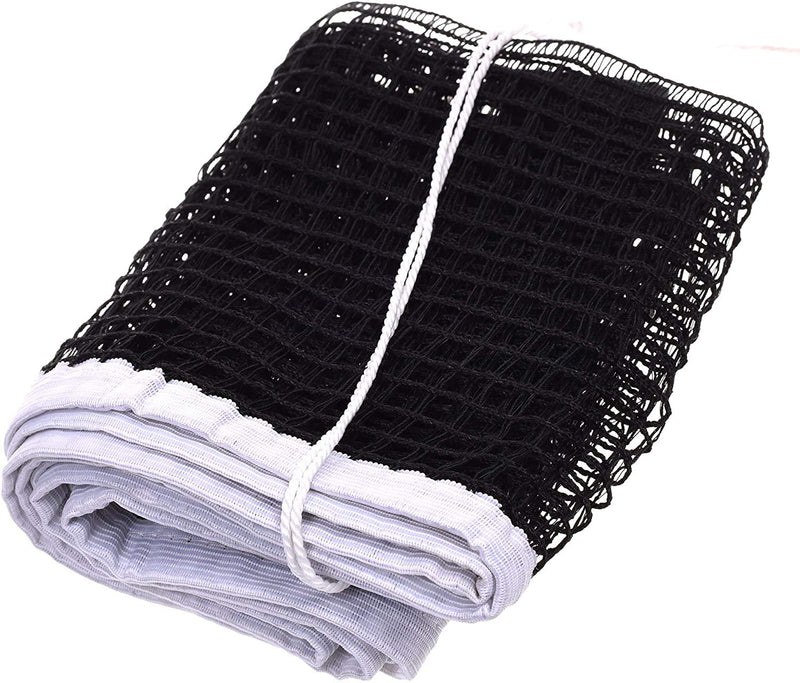 ISCRIO Ping Pong Net Nylon Pingpong Net for Indoor Outdoor School Gym Black Table Tennis Replacement Net - BeesActive Australia