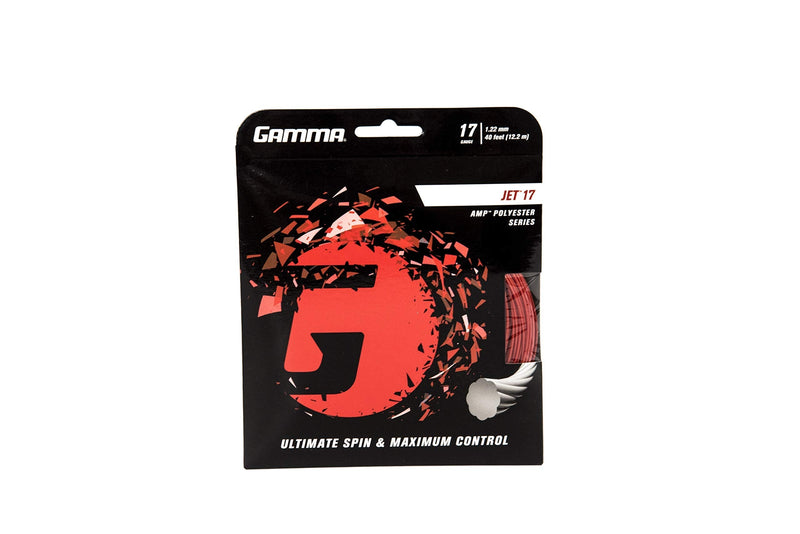 GAMMA AMP Jet Tennis String Red 17 - BeesActive Australia