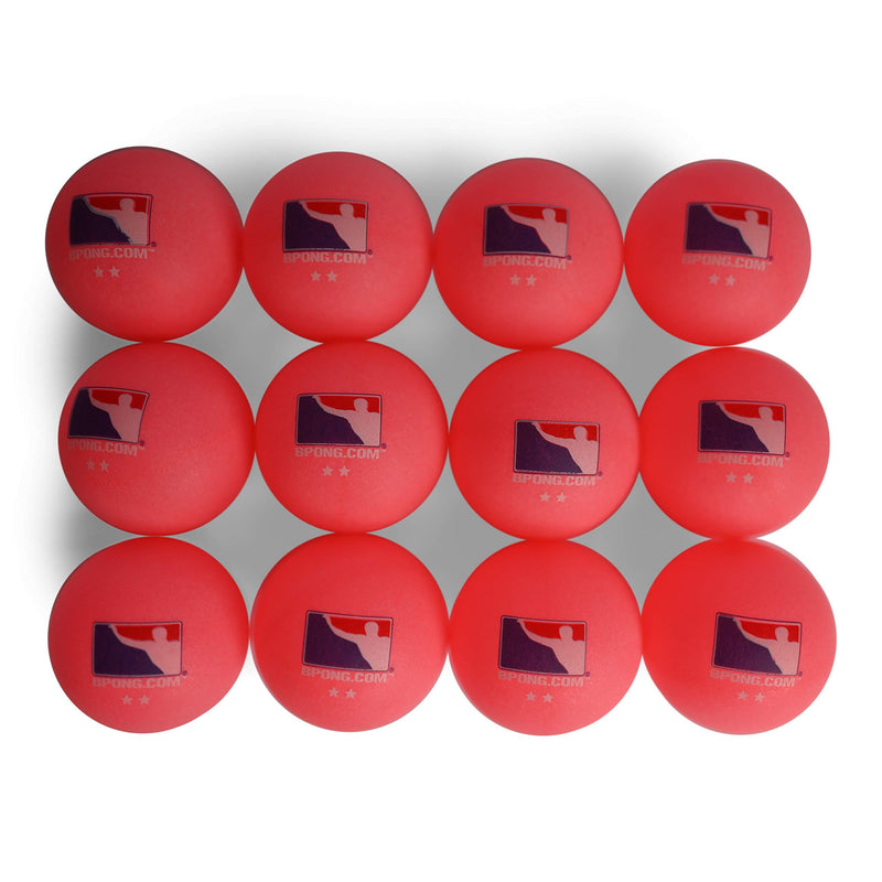 Pink Beer Pong Balls by BPONG / World Series of Beer Pong (WSOBP) - Tournament-Grade - 12 x 2-Star, Seamless Balls - BeesActive Australia