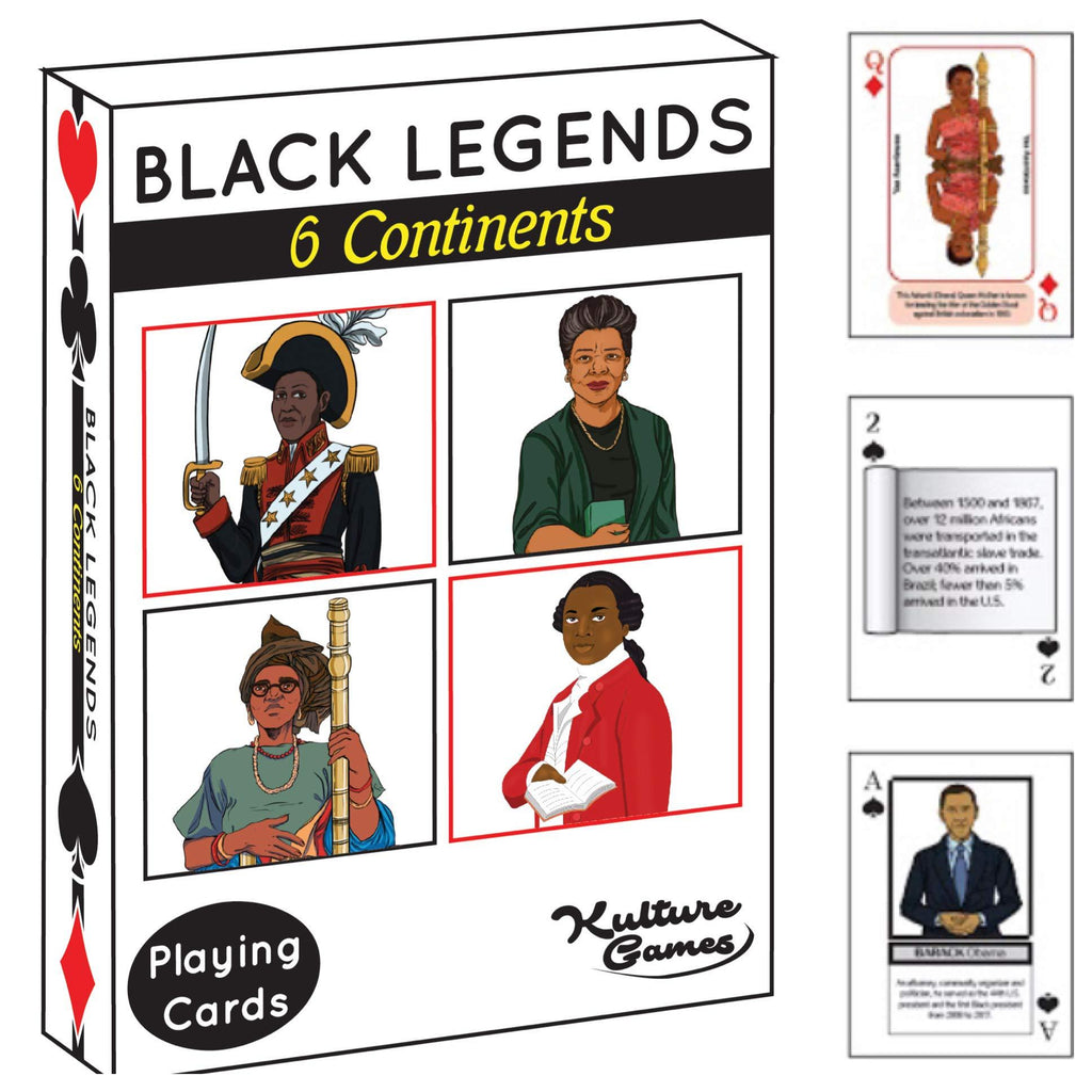 Playing Cards: Black Legends - BeesActive Australia