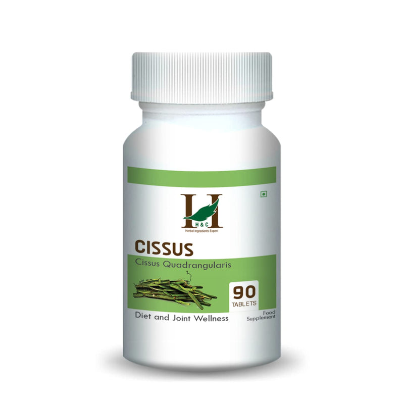 H&C Cissus/Hadjod Tablets (Cissus Quadrangularis) - 350 Mg, 90 Counts ...