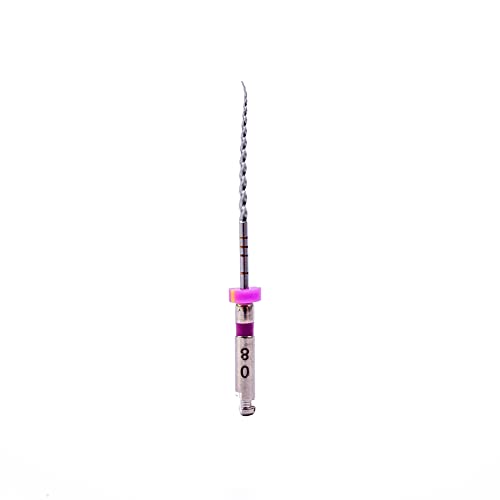 SNAWOP Dental Endo Files 6PCS X-Corn Endodontic Niti Rotary Files 25MM for Root Canal Treatment