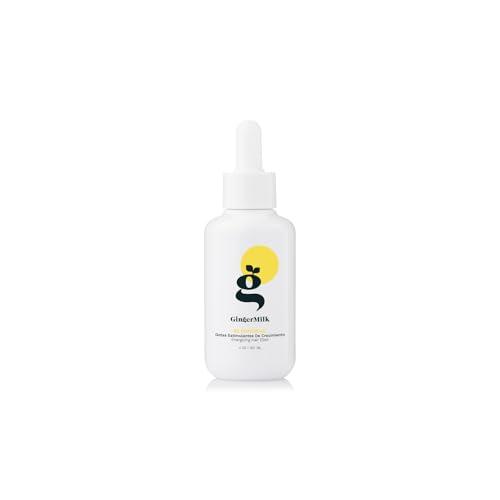 Ginger Milk Hair Growth Serum with Ginger Root and Biotin, 4 fl oz 4 Count (Pack of 1)