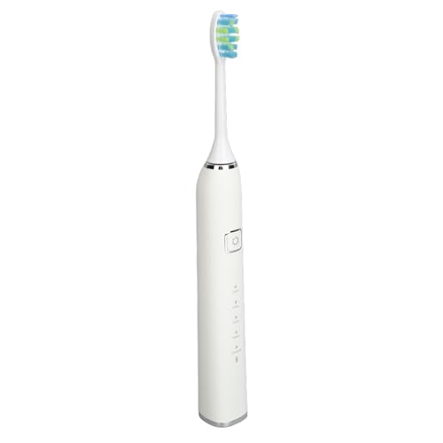 Electric Toothbrush Rechargeable 5 Modes IPX7 Powerful Motor for Adults Kids White