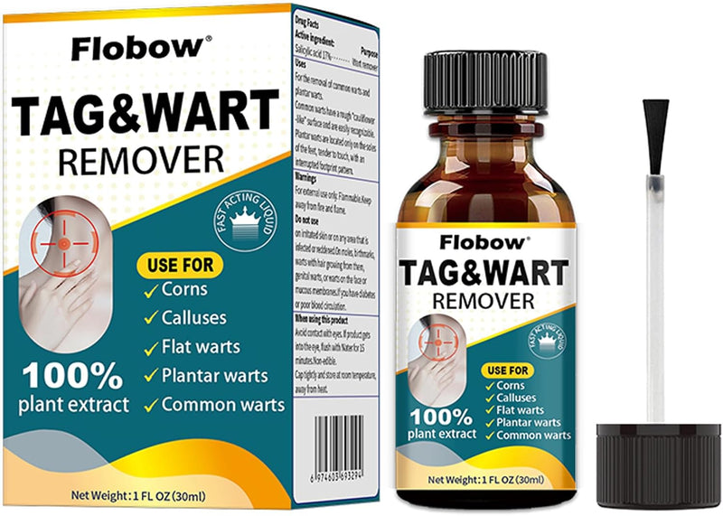 Wart remover,Fast Action Liquid Wart Gel Maximum Strength with Salicylic Acid -Fast-Acting Wart Liquid Freeze Off Designed for Warts, Plantar Wart, Genital Wart, Common Wart and Flat Wart Removal 1pcs