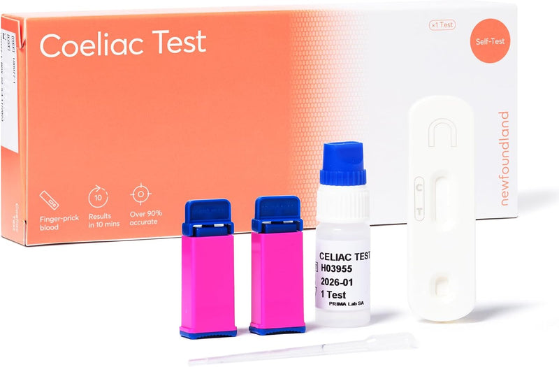 Rapid & Accurate Gluten Sensitivity Test Kit for Coeliac Disease - Allergy Detection (RUO)