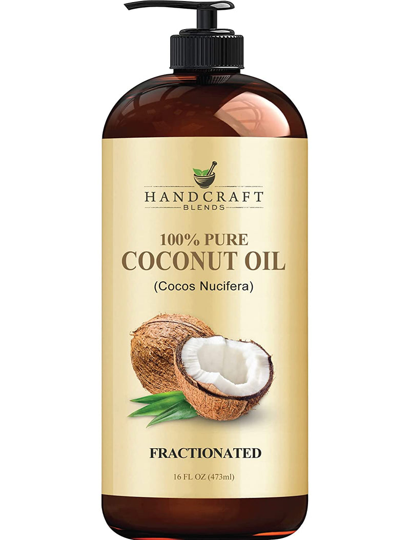100% pure liquid Coconut oil by Brijon Naturals - Premium quality, deeply moisturizing and nourishing for skin hair and face - BeesActive Australia