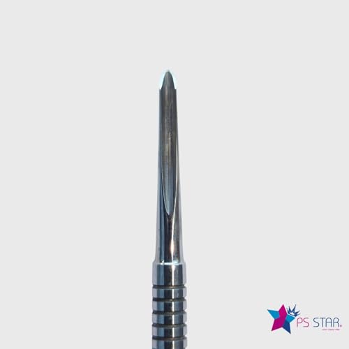 Pedicure Gouge for Ingrown Toenails, GUBIA Ps Star 370P PRO, Tool for Lateral Nail Channel Cleaning, for Pedicure and Podiatry, stainless steel reinforced with cobalt alloy.
