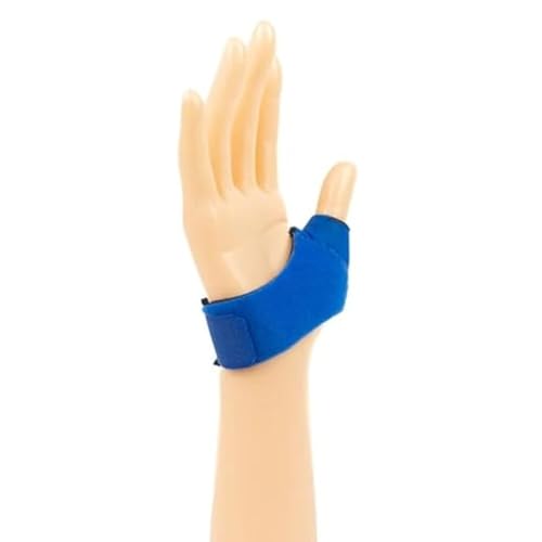 Benik Pediatric Neoprene Glove with Thumb Support, Size 2, Right Right Hand Blue