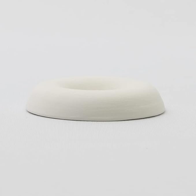 Aroma Stone Savarin SAVARIN Diameter 2.0 inches (50 mm) x Height 0.4 inches (10 mm) White Simple Donut Shaped Aroma Diffuser - BeesActive Australia