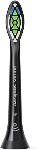 Philips Sonicare Optimal Whitening Black BrushSync Heads (Compatible with All Philips Sonicare Handles), 4 Pack 4 Count (Pack of 1)