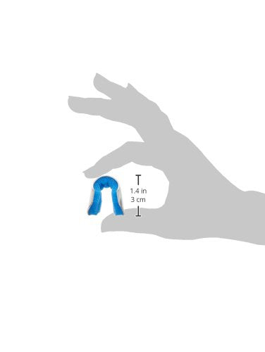 Rolyan Finger Cot, Pack of 12 Foam Lined Aluminum Splints, Immobilizes & Protects The Inside, Top, & Tip of the Finger, Finger Splint, Comfortable & Quick Fracture & Injury Healing, 1" long, Small 1"